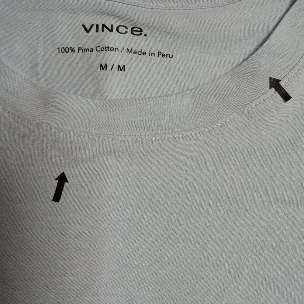 Vince Essentials Short Sleeve Tee - Picture 9 of 9
